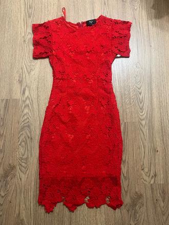 Ax paris čipkované šaty xs, xs