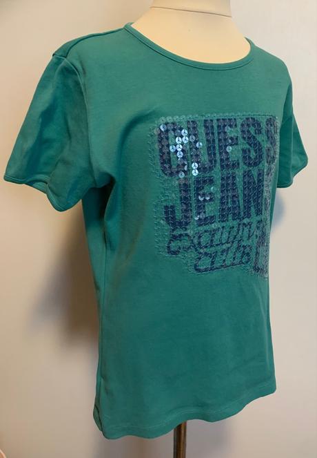 Guess zelené tričko, guess,m