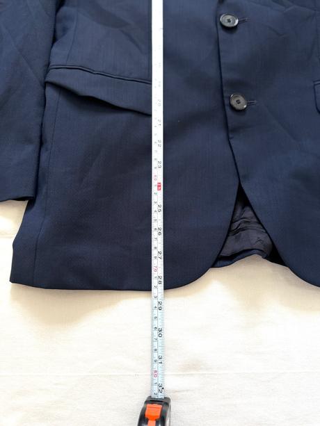Elegantné tmavomodré sako hugo (hugo boss), hugo boss,m