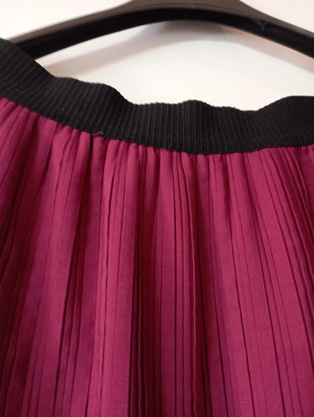 Fialová sukňa, esmara,38