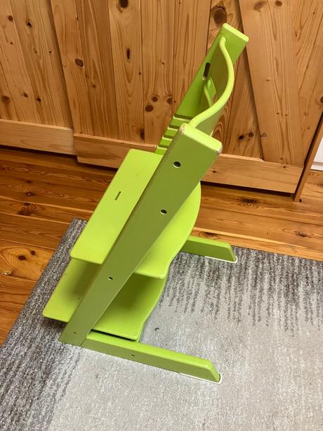 Stokke tripp trapp stolicky (hneda/zelena), 