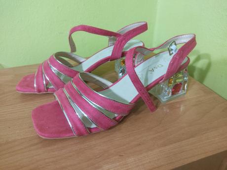 Spoločenské topánky s diamantami, 38