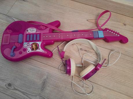 Predám dievčenskú gitaru smoby so sluchádkom, 