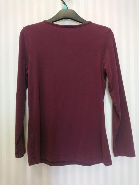 Dámsky elastický bordový top, bexleys, s, s