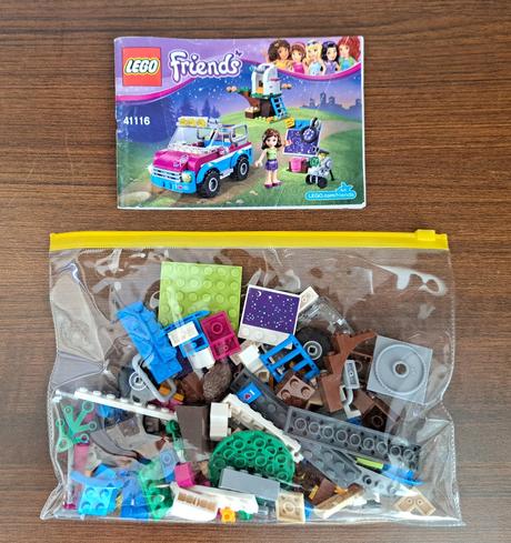 Lego friends "olívia a jej priesk.auto, hvezdáreň", 