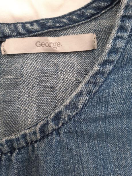 Šaty-ľanovo-bavlnené, george,36