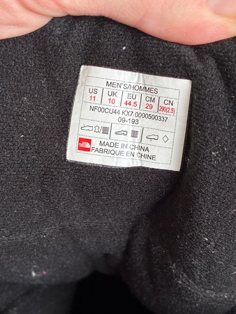 The north face waterproof v.44,5, 44