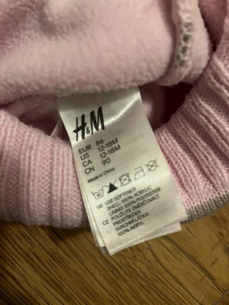Dievčenská čiapka, h&m,86