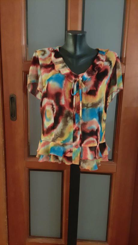 Predám dúhovú blúzku veľ.l-xl, l