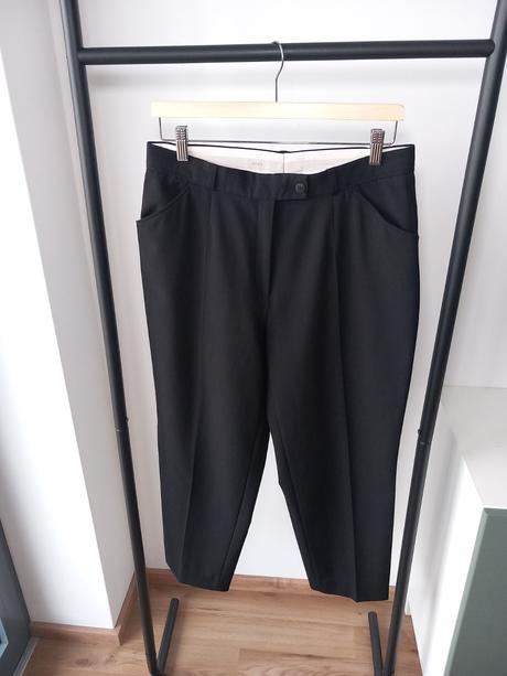 Čierne vlnené nohavice brax, m