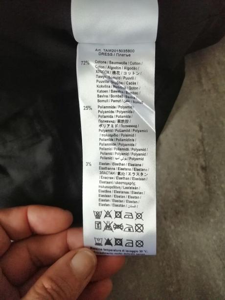 Dizajnérske čierne šaty danieladallavalle, vs, s