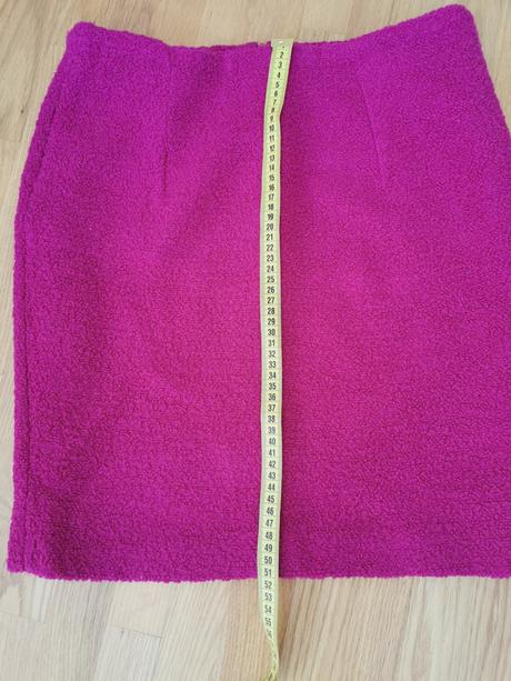 Ružová tvidova suknička, 42