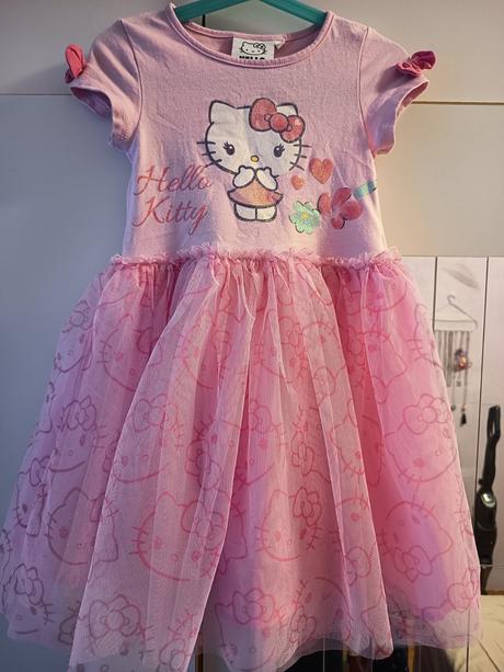 Šaty hello kitty 122, 6-7 rokov, hello kitty,122