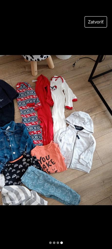 Balík chlapčenského oblecenia 9-12/12-18, 68–80