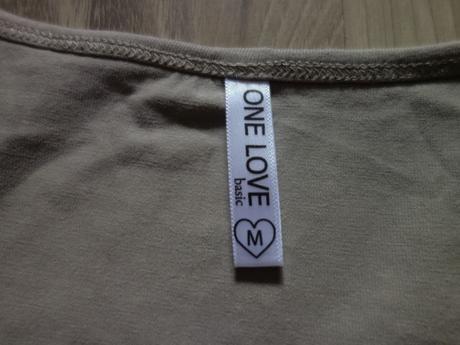 Dámske predlžené tričko one love basic, m