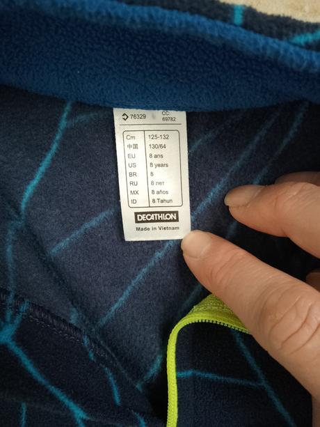 Mikina, decathlon,122