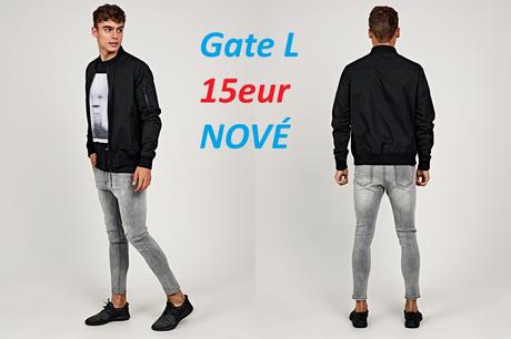 Zimná bunda hm, bombéra hm, h&m,l