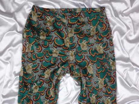 Luxusné dámske nohavice, l