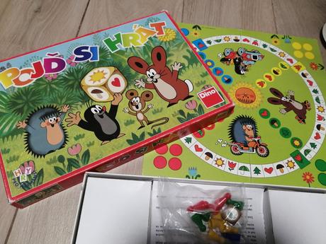 Pojď si hrát, hra krtko,