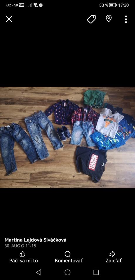 Oblečenie 104, 104–116