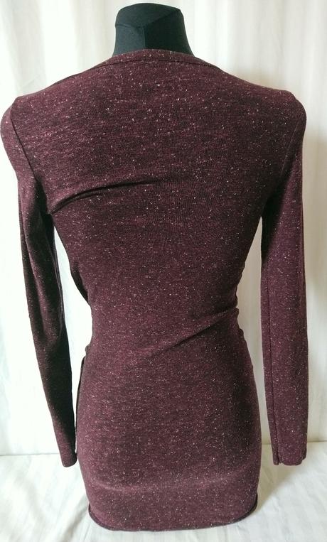 Dámsky sivý predĺžený elastický top, topshop, topshop,xs