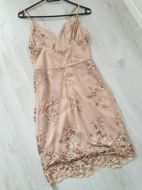 Zlaté šaty xxs/xs, xs