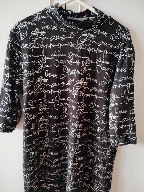 Čiernostrieborné tričko mohito č.l, mohito,l