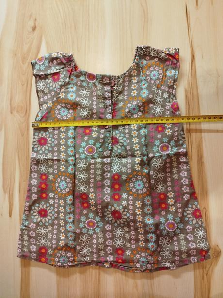 Ľahučká kvetinková blúzka, cherokee,110