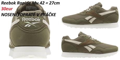 Reebok classic rapide mu zelené, reebok,42