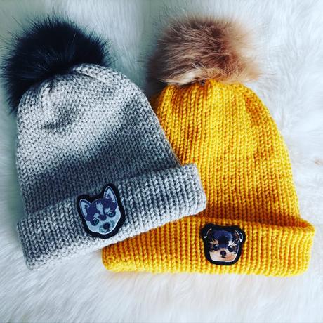 Detské pletené čiapky, 104 - 152