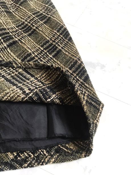 Teplá uzlíková sukňa m/l, l