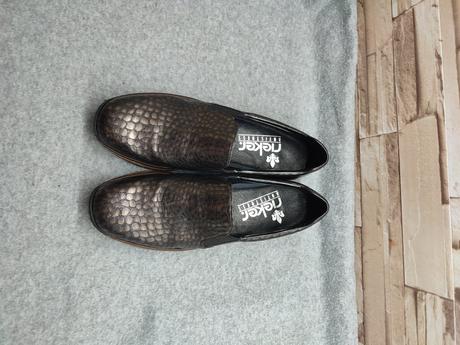 Rieker 38 - dámske našuchovacie topánky, rieker,38