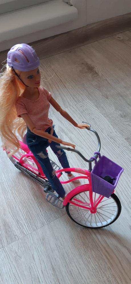 Babika na bicykli s prislusenstvo, 