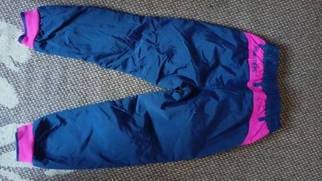 Dievcenske nepremokave zateplene nohavice, 116