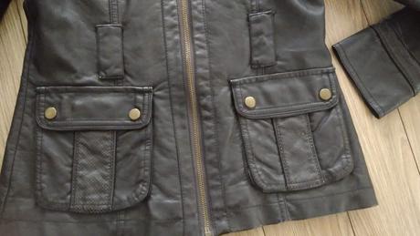 Čierna koženka newlook, new look,38