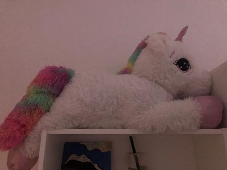 Obrovský plysak unikorn, 