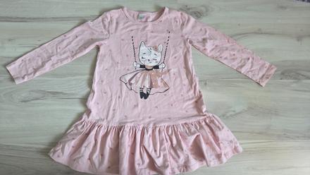 Šaty s dlhým rukávom 110, 110