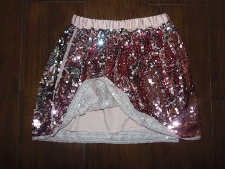 Sukňa - flitre, h&m,140