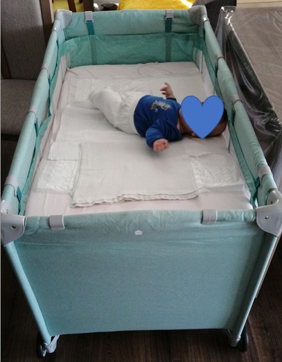 Cestovná postieľka, šírka (cm): 60,dĺžka (cm): 120