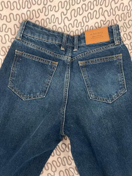 Široké modré džínsy, amisu,xs