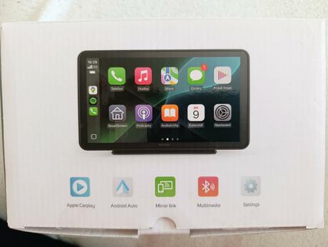 Auto carplay and android auto display,
