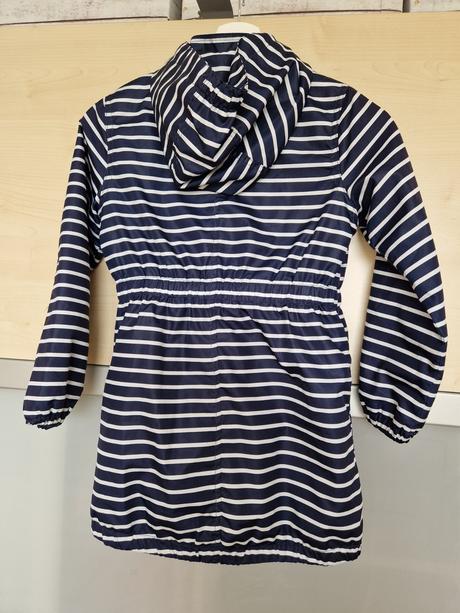 Bunda hm prechodná tmavomodrá, h&m,134