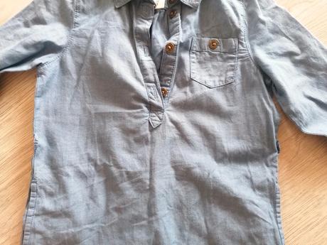 Košeľové šaty, h&m,110