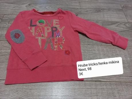 Tenka mikina next, 98, next,98