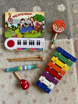 Prvé hudobné nástroje,