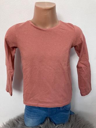 Dievčenské lososové tričko (110), 110