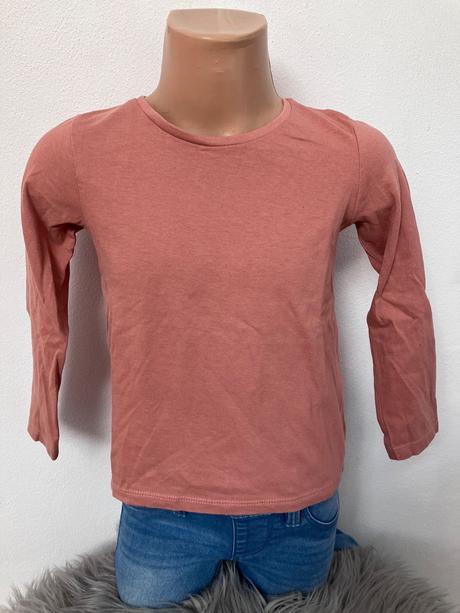 Dievčenské lososové tričko (110), 110