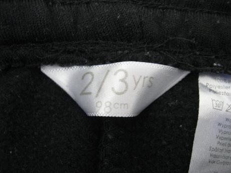 Čierne tepláky, 92/98, pepco,92