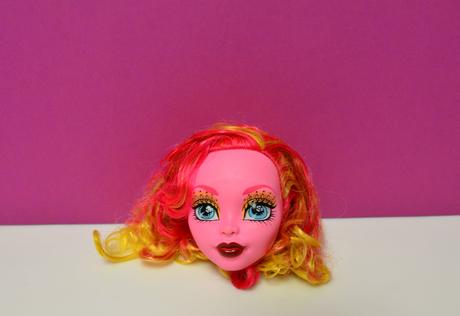 Monster high hlavička gooliope, 