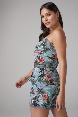 Overal s hawaiským vzorom, next,xs